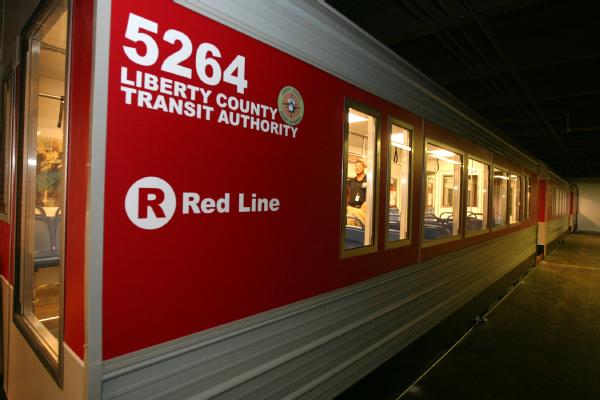 subway train at center for domestic preparedness