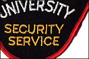 University Security Service badge