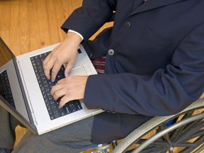 Worker in Wheelchair