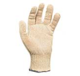Steel mesh gloves protect against blade cuts