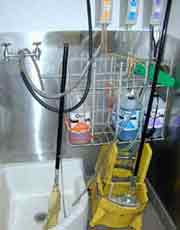 Cleaning chemical dispenser