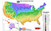 Plant Hardiness Zone map.