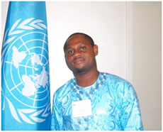 Franklin Nwaoha, MBBS, MD, an international TB ETN member from Nigeria
