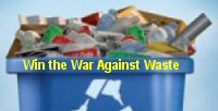 Win the War Against Waste graphic
