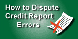 Dispute Credit Errors