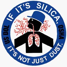 Silica, It's Not Just Dust Logo