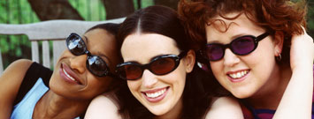 Photo: Three women smiling