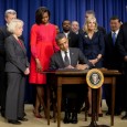 Share Last Monday, President Obama was joined by Veteran Service Organizations, wounded warriors, and their families at the White House as he signed the VOW to Hire Heroes Act. This bipartisan Bill would establish a series of tax credits for...