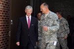 Secretary of the Army John McHugh visited Anniston Army Depot, Ala., Sept. 7...