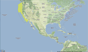 Pacific Groundfish Location & Habitat Map