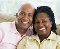 Retirees on Couch Thinking about Retirement