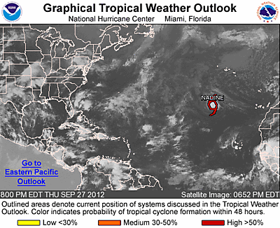 Graphical Tropical Weather Outlook - Atlantic