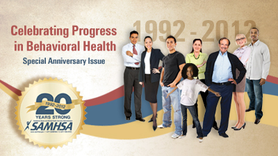 Image: SAMHSA 20 Years Strong: 1992 - 2012