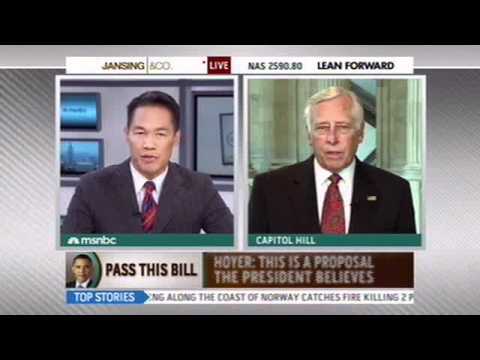 Whip Hoyer Discusses the American Jobs Act on MSNBC