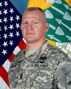 Command Sergeant
Major Miles Wilson