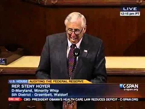 Hoyer: Audit the Federal Reserve Bill is Misguided Policy, I...