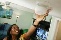 Install smoke alarms