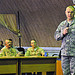 Cheif Master Sergeant of the Air Force James A. Roy visits the 438th Air Wing (27 Jun 2010)