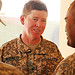 Brig. Gen. John McGuiness and Col. Greg Baine visit the Afghan National Police training facility (11 JUL 2010)