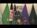 President Karzai visits NMAA (Dari version)