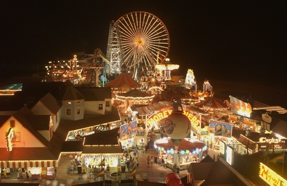 boardwalk night