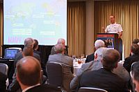 Chief of Naval Operations (CNO) Adm. Jonathan Greenert speaks about force structure during the Navy Now Forum.
