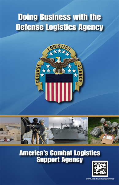 Cover Image of the Brochure:  Doing Business with the Defense Logistics Agency