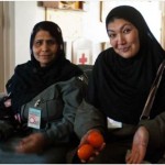 Twenty-five Afghan female police officers celebrated International Women’s Day at Camp Northern Lights, Mazar-e Sharif, Afghanistan.