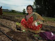 Bhagiratha Bhattarai, a Bhutanese refugee who arrived in Salt Lake City a year a