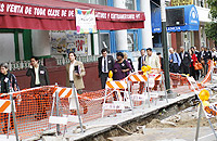 Tour participants visit small businesses along Valencia Street in the Mission District of San Francisco. Many of the small businesses in this community received assistance from community development financial institutions.