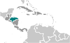 Location of Honduras