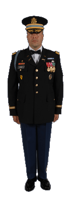 Dress Blue Male Officer Uniform