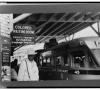 Image of segregated bus station in Durham, North Carolina, 1940