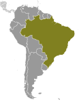 Location of Brazil