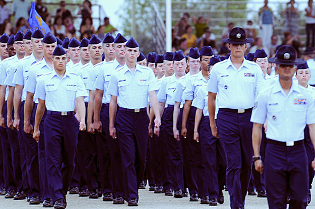 Air Force Reservists Complete Basic Training