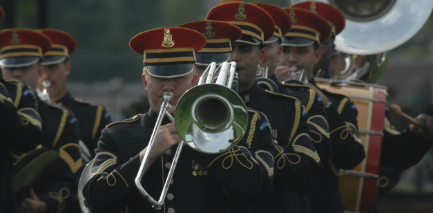 ARMY Band trombone