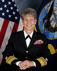 Vice Admiral Nanette M.  "Nan" DeRenzi 