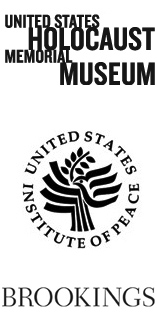 Logos of Brookings, USHMM, USIP