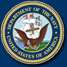 US Navy logo. Click for US Navy web site