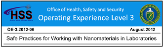 Safe Practices for Working with Nanomaterials in Laboratories