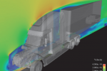 Using computer modeling technology from Lawrence Livermore National Laboratory (LLNL), truck manufacturer Navistar is able to improve vehicle fuel efficiency and durability without the expense of wind tunnel testing. | Photo courtesy of LLNL Livermore Valley Open Campus.