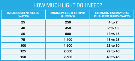 How Much Light do I Need?