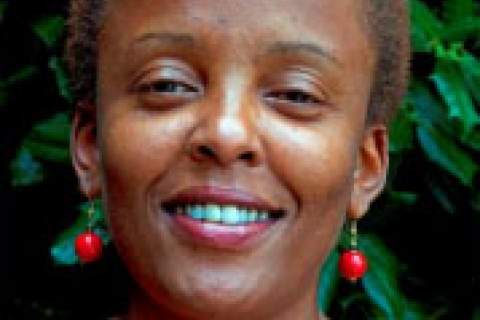 Photo of Dr. Nduku Kilonzo, manager of an NGO for wo en’s health and HIV services in Kenya.
