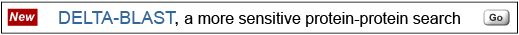 New! DELTA-BLAST, a more sensitive protein-protein search