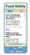 Food Safety Widget