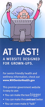 Bookmark - www.NIHSeniorHealth.gov