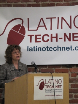 Anna Gomez Addresses the Latin Tech-Net Initiative