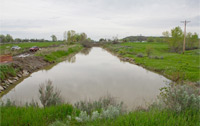 Photos along Pryor Creek near Huntley