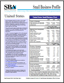 SBA Small Business Profile