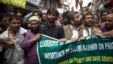 지난 달 인도 북부 스리나가르에서 인도와 파키스탄 간의 카슈미르 지역 분쟁 해결을 촉구하기 위해 열린 시위. (자료사진)